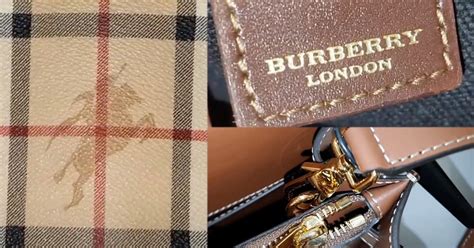 replica burberry men|how to check if burberry bag is real.